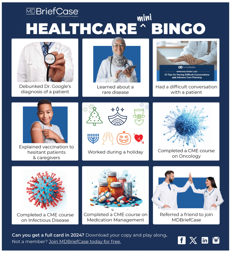 Healthcare Bingo (Middle East)